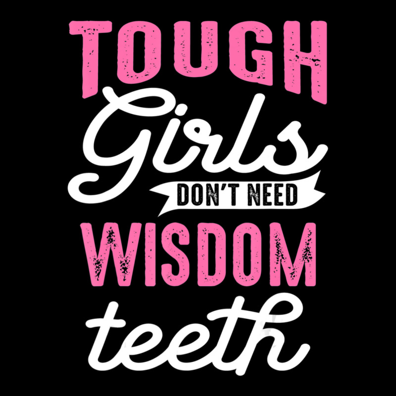 Cool Wisdom Teeth Extraction Women Tough Girl Gag Men's Long Sleeve Pajama Set | Artistshot