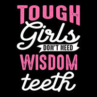 Cool Wisdom Teeth Extraction Women Tough Girl Gag Fleece Short | Artistshot