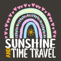 Sunshine And Time Travel Cute Rainbow Graphic For Womens Kids Girls Bucket Hat | Artistshot