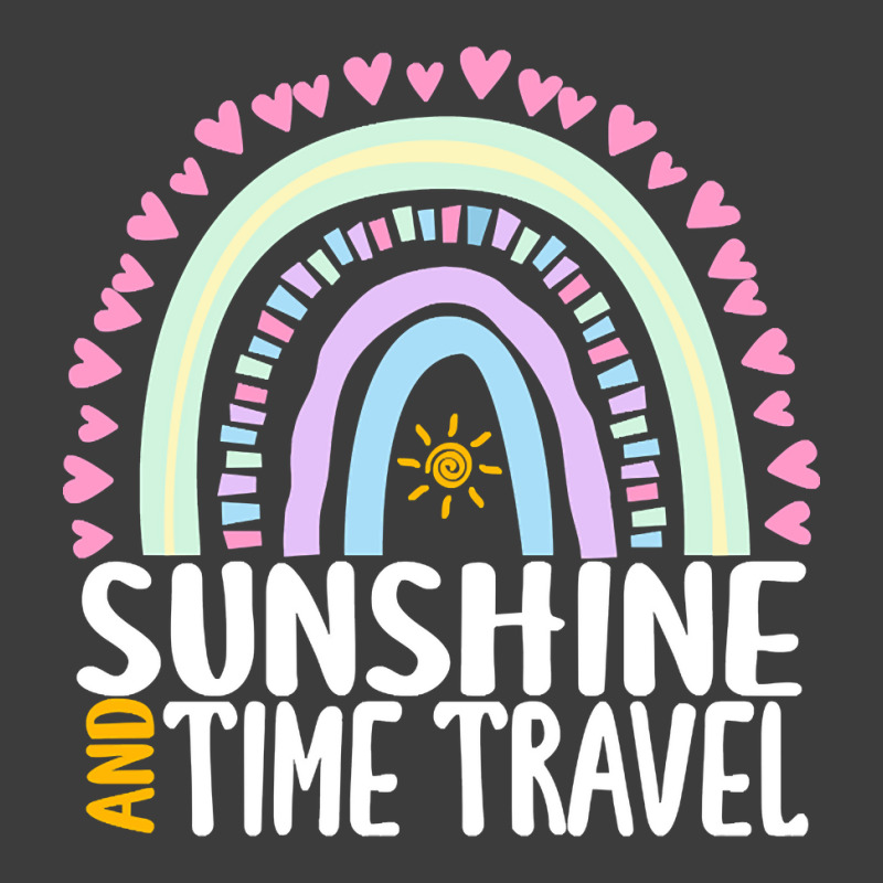 Sunshine And Time Travel Cute Rainbow Graphic For Womens Kids Girls Men's Polo Shirt by behindcedar22 | Artistshot