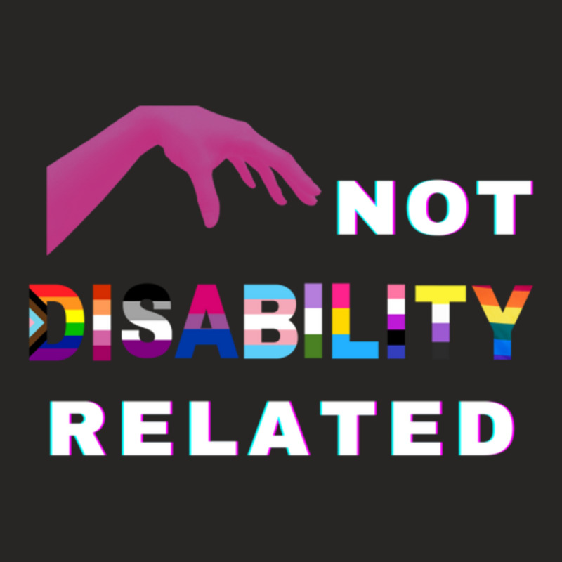 Disability X Pride Month Ladies Fitted T-Shirt by DIANEWILLIAMS | Artistshot