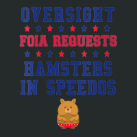 Womens-oversight-foia-requests-hamsters-in-speedos-v-neck Women's Triblend Scoop T-shirt | Artistshot