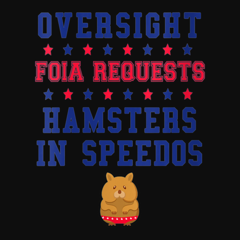 Womens-oversight-foia-requests-hamsters-in-speedos-v-neck Crop Top by cm-arts | Artistshot