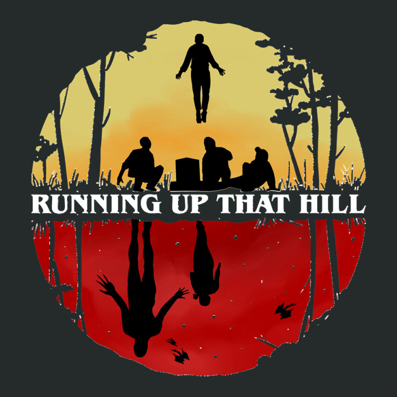 Parallel Running Up That Hill Scene Classic Women's Triblend Scoop T-shirt by cm-arts | Artistshot