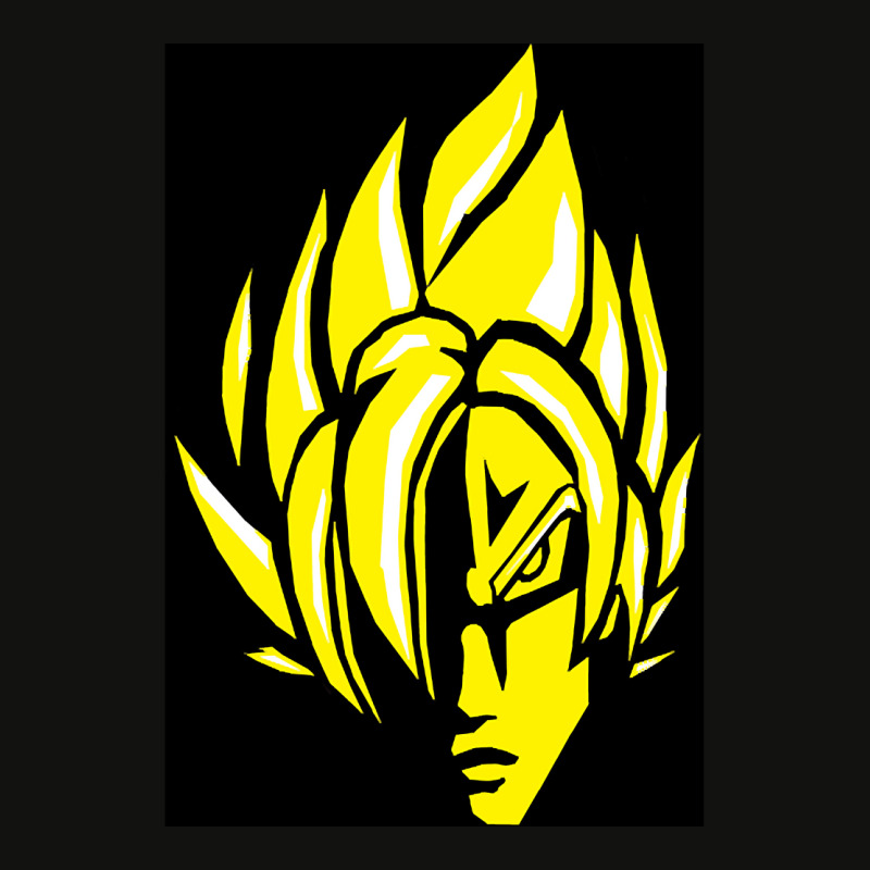 Super Saiyan Goku Scorecard Crop Tee by bummercaught | Artistshot