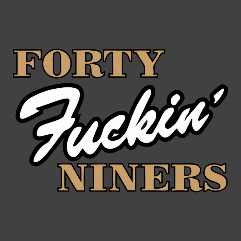 San Francisco Forty Fuckin Niners Vintage T-Shirt by cm-arts | Artistshot