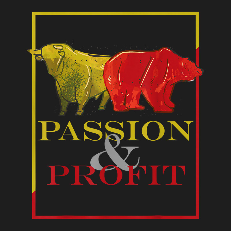 Bull And Bear, Passion And Profit, Stock Market And Shares T Shirt Classic T-shirt by v8dycanel | Artistshot