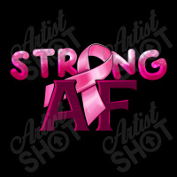 Strong Af Breast Cancer Adjustable Cap | Artistshot