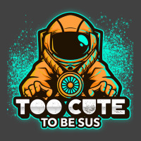 Too Cute To Be Sus Orange Impostor Imposter Crewmate Gaming Gamers Vintage T-shirt | Artistshot