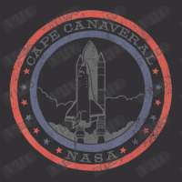 Cape Canaveral Lift Off Red And Blue Vintage Hoodie And Short Set | Artistshot