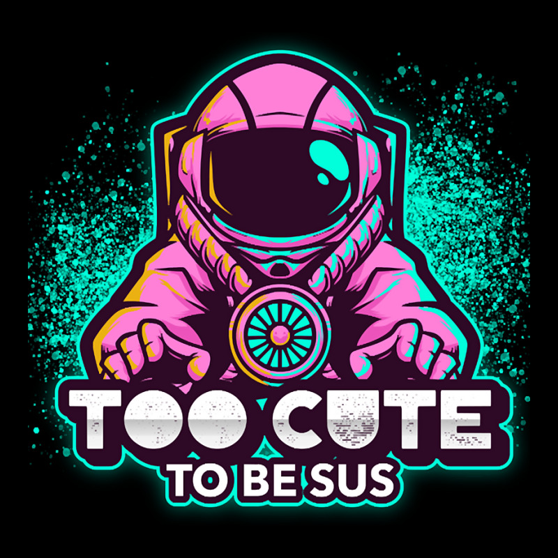 Too Cute To Be Sus Pink Impostor Imposter Crewmate Gaming Gamers V-Neck Tee by degreesgunner | Artistshot