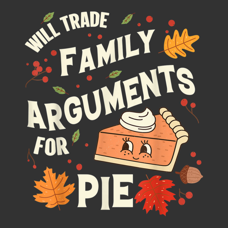 Will Trade Family Arguments For Pie Funny Thanksgiving Retro Baby Bodysuit by Outpost | Artistshot