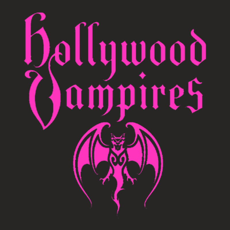 The Hollywood Vampires Bright Pink! Ladies Fitted T-Shirt by JENNIFERTRUJILLO | Artistshot