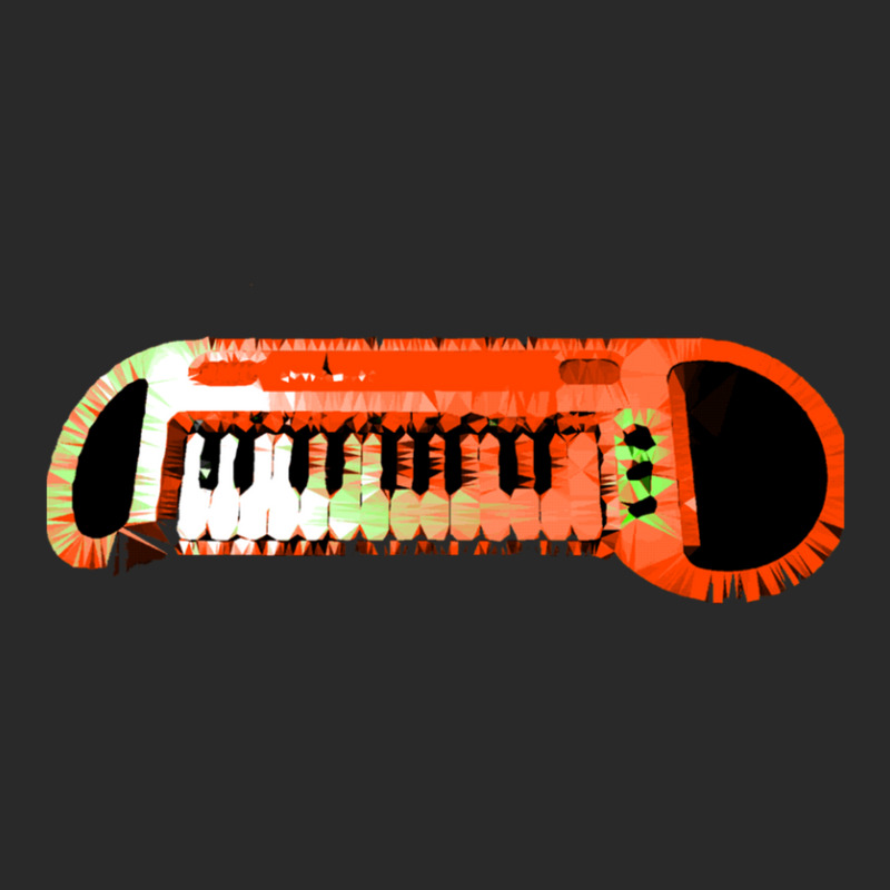 Retro Red Keyboard Synthesiser - Glitchy Mix Printed Hat | Artistshot