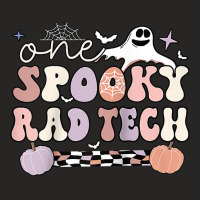 Spooky Radiology Tech Halloween Rad Technologist Rad Tech Raglan Baseb Ladies Fitted T-shirt | Artistshot