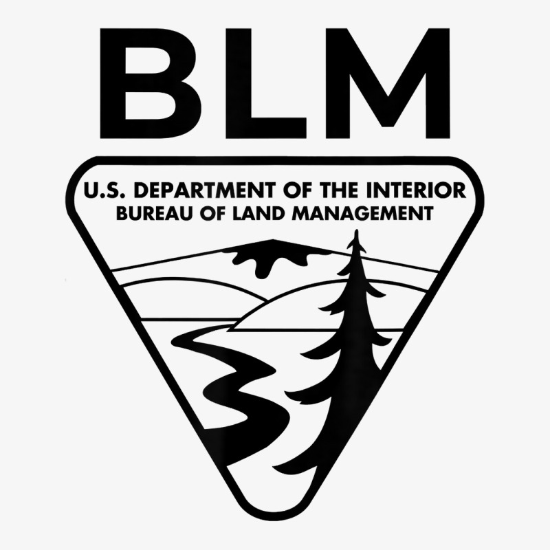 The Original Blm    Bureau Of Land Management (black) T Shirt Ladies Fitted T-Shirt by cm-arts | Artistshot