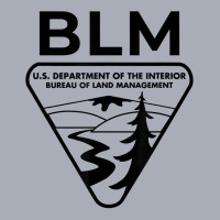 The Original Blm    Bureau Of Land Management (black) T Shirt Tank Dress | Artistshot