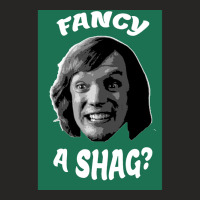 Fancy A Shag Ladies Fitted T-shirt | Artistshot