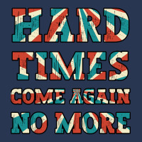 Hard Times Come Again No More Men Denim Jacket | Artistshot