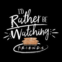 Friends I'd Rather Be Watching Friends! V-neck Tee | Artistshot