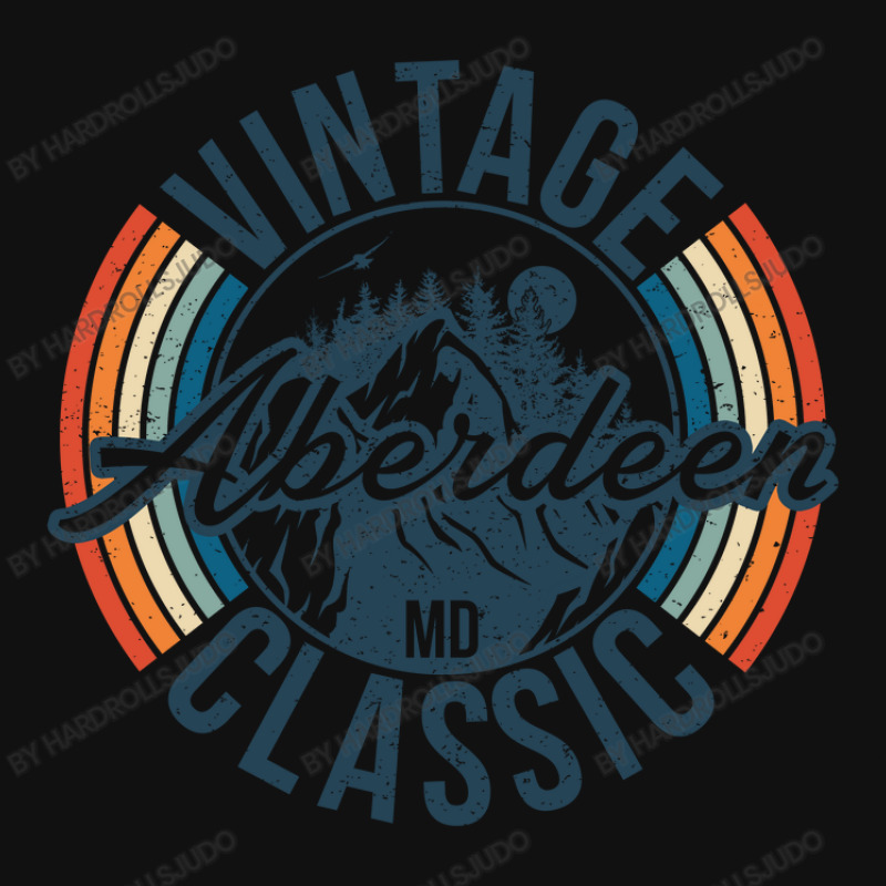 I Love Aberdeen Maryland Retro Vintage Classic Limited Edition Baby Bibs | Artistshot