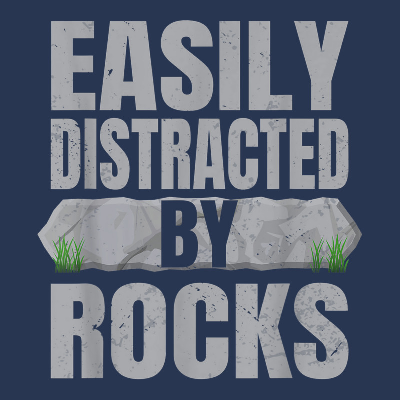 Easily Distracted By Rocks Geology Stone Collector Geologist Ladies Denim Jacket by Outpost | Artistshot