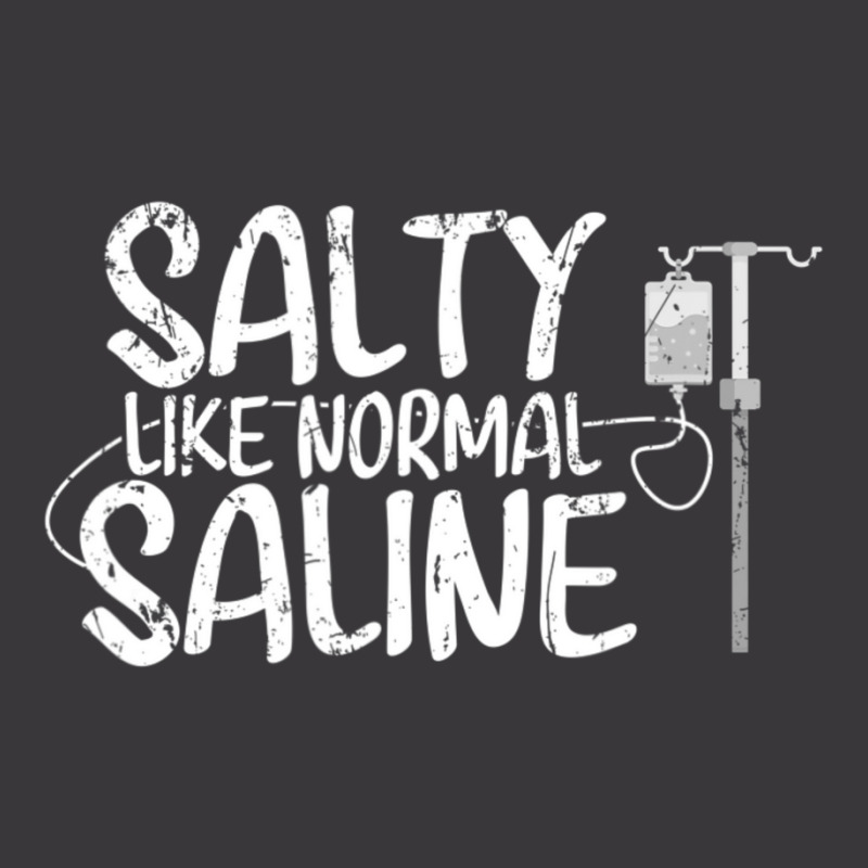 Cna Hospital Health Rn Medicine Salty Like Normal Saline Ladies Curvy T-Shirt by cm-arts | Artistshot