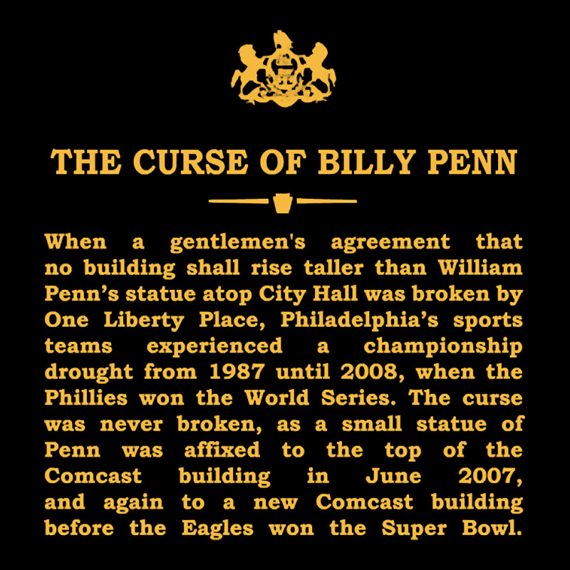 Real Historical Philadelphia - The Curse Of Billy Penn Lightweight Hoodie | Artistshot