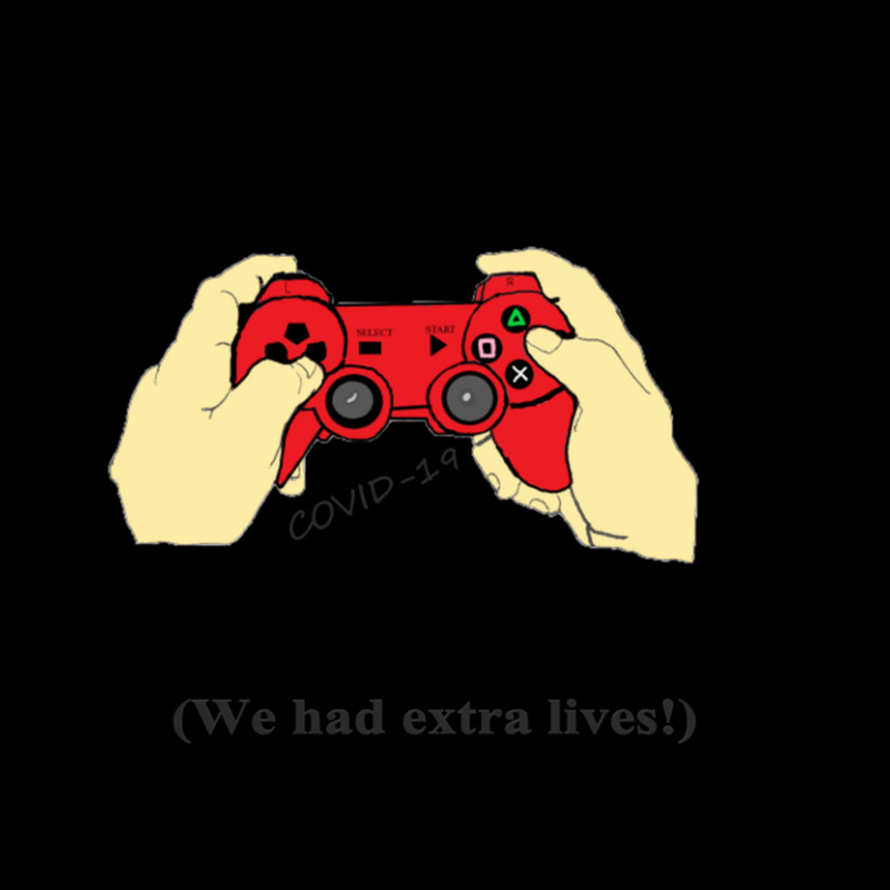 Gamers Thrive Extra Lives #1 Black Letters 1 V-Neck Tee by ShaneHess | Artistshot