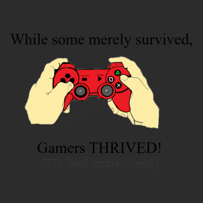 Gamers Thrive Extra Lives #1 Black Letters 1 Exclusive T-shirt by ShaneHess | Artistshot