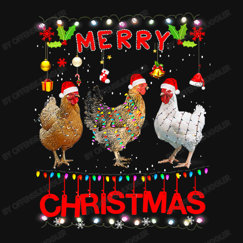 Chicken Cock Design Merry Christmas Chicken For Kids Costume Cute 32 H Tote Bags | Artistshot