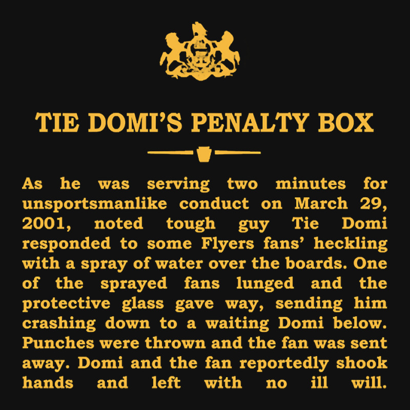 Real Historical Philadelphia - Tie Domi's Penalty Box Baby Bibs | Artistshot