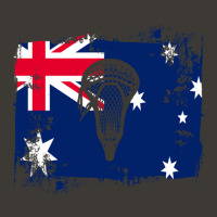 Lacrosse Flag With Stickhead - Australia Bucket Hat | Artistshot