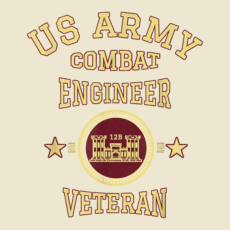 Us Army Combat Engineer Combat Engineer Veteran Gift T Shirt Cropped Hoodie by cm-arts | Artistshot