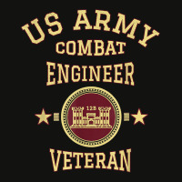 Us Army Combat Engineer Combat Engineer Veteran Gift T Shirt Scorecard Crop Tee | Artistshot