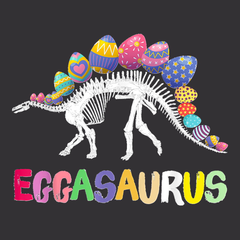 Funny Eggasaurus Stegosaurus Egg Dinosaur Happy Easter Day Vintage Hoodie | Artistshot