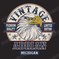 Retro Bald Eagle Adrian Michigan Vintage Limited Edition Vintage Cap | Artistshot