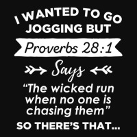 Christian Bible Proverb Running Workou Crop Top | Artistshot