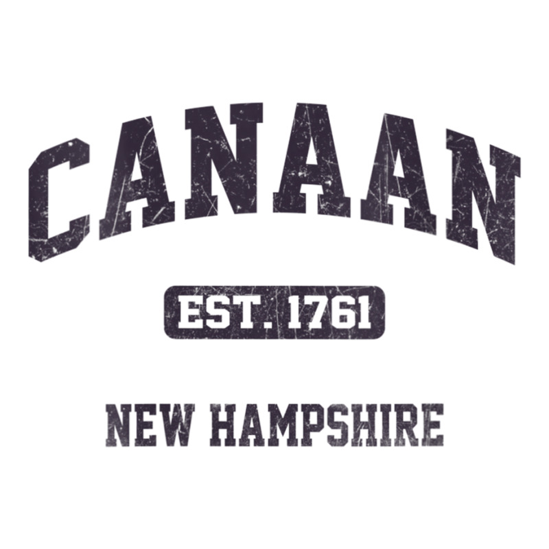 Womens Canaan New Hampshire Nh Vintage State Athletic Style V Neck T S Youth Tee by cm-arts | Artistshot