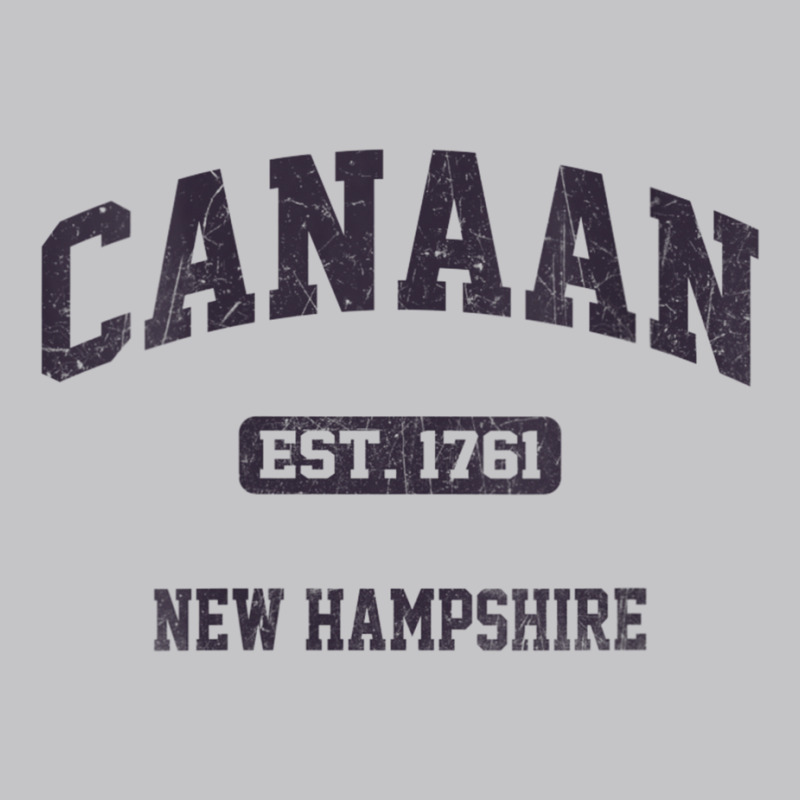 Womens Canaan New Hampshire Nh Vintage State Athletic Style V Neck T S Baby Bodysuit by cm-arts | Artistshot