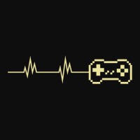 Gamer Heartbeat Lifeline Retro Video Game Controller Cool Gamer Gifts  Crop Top | Artistshot