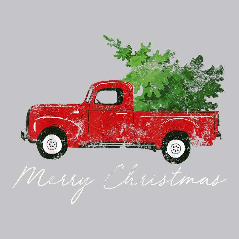 Vintage Wagon Christmas T Shirt   Tree On Car Xmas Vacation Baby Bodysuit by cm-arts | Artistshot