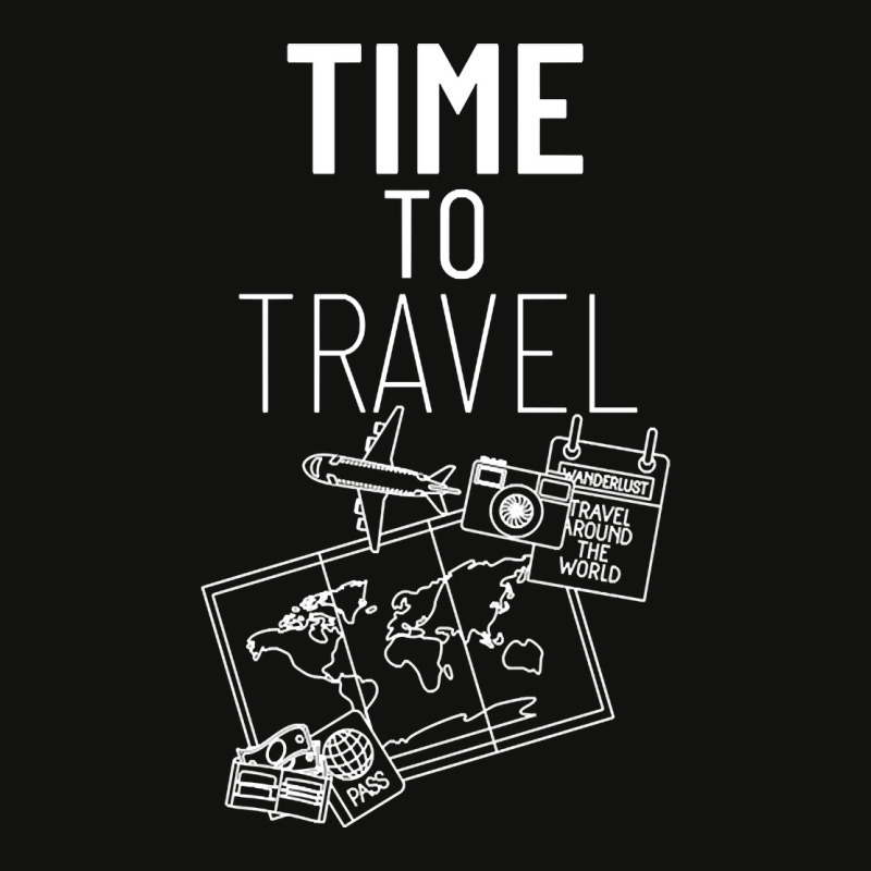 Time To Travel - Traveler Scorecard Crop Tee by behindcedar22 | Artistshot