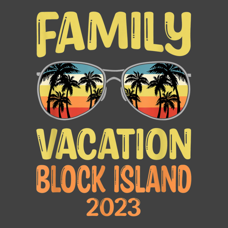 Family Vacation Block Island 2023 Vintage T-Shirt by Outpost | Artistshot