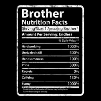 Brother Nutrition Facts Father's Day Gift For Funny Brother Toddler Sweatshirt | Artistshot