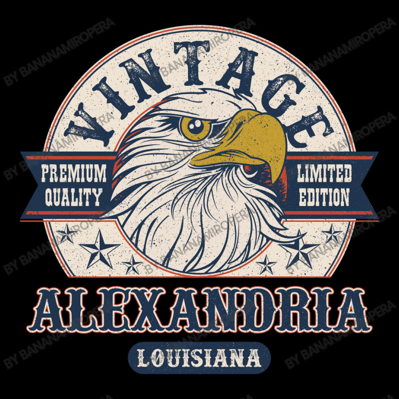 Retro Bald Eagle Alexandria Louisiana Vintage Limited Edition Adjustable Cap by Bananamiropera | Artistshot