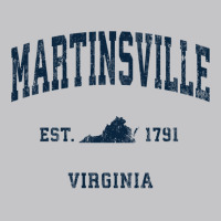 Martinsville Virginia Va Vintage Athletic Navy Sports Design Long Slee Baby Bodysuit | Artistshot