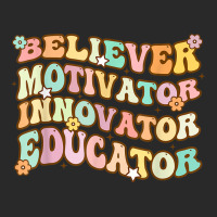 Believer Motivator Innovator Educator Retro Teacher Gifts Toddler T-shirt | Artistshot