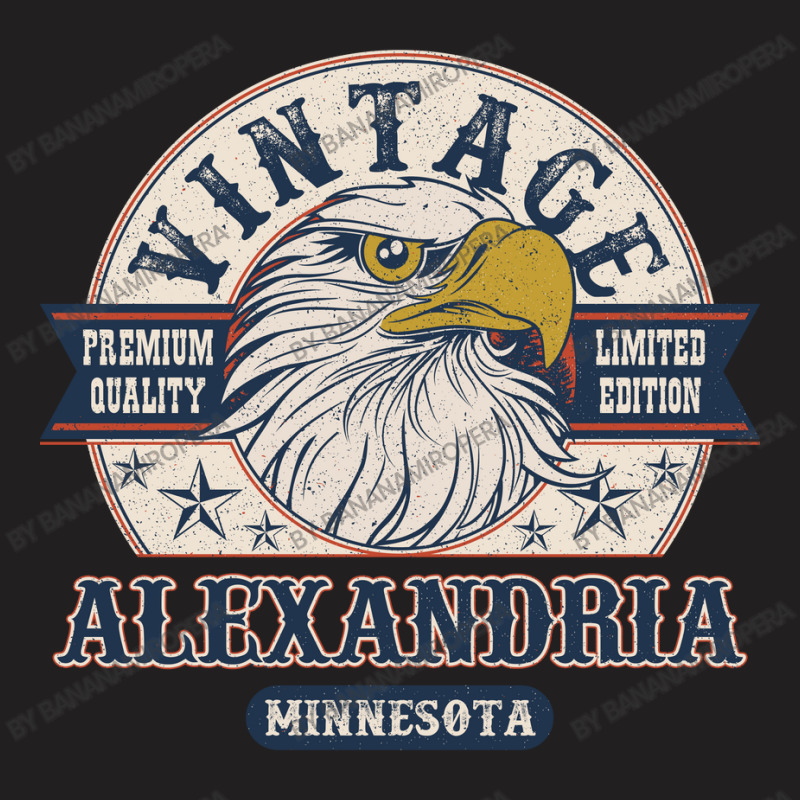 Retro Bald Eagle Alexandria Minnesota Vintage Limited Edition T-shirt | Artistshot