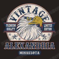 Retro Bald Eagle Alexandria Minnesota Vintage Limited Edition Tank Top | Artistshot